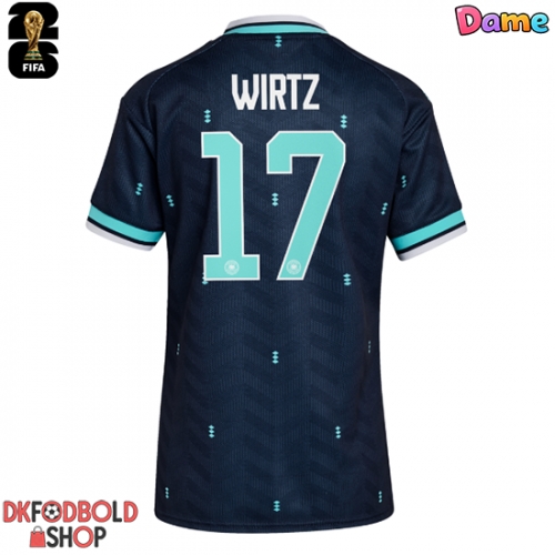 Tyskland Florian Wirtz #17 Udebanetrøje Dame VM 2026 Kort ærmer